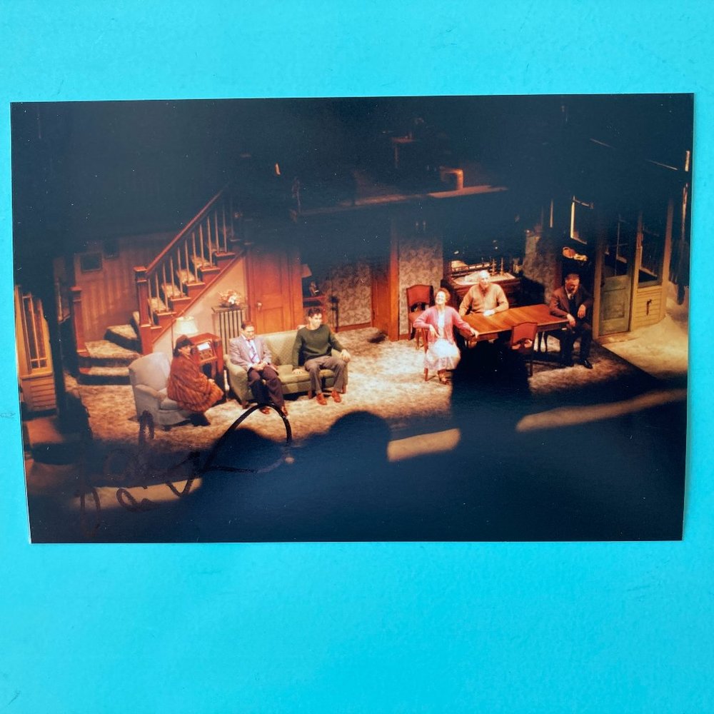 Jason Alexander Signed photo 4”X6” Broadway Broadway Bound Curtain Call Picture